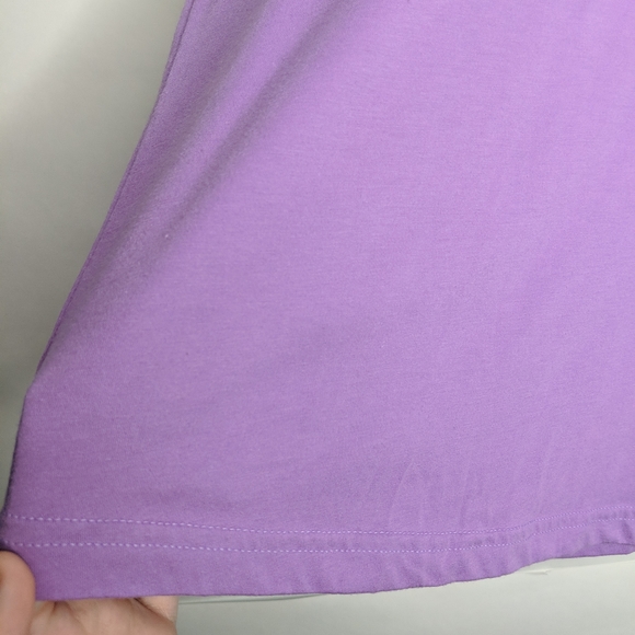 East Coast Lifestyle Purple Logo Tee Small - Picture 6 of 7